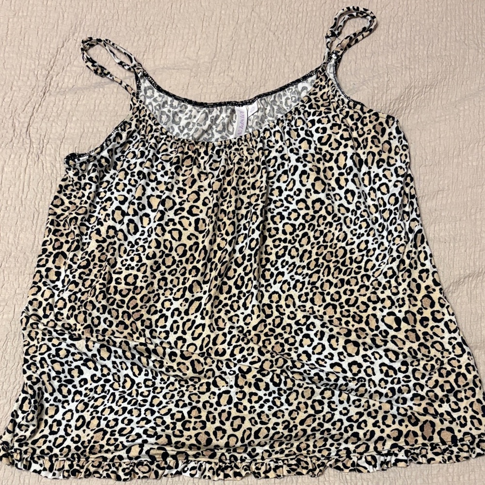 Leopard Print Women's pajama top